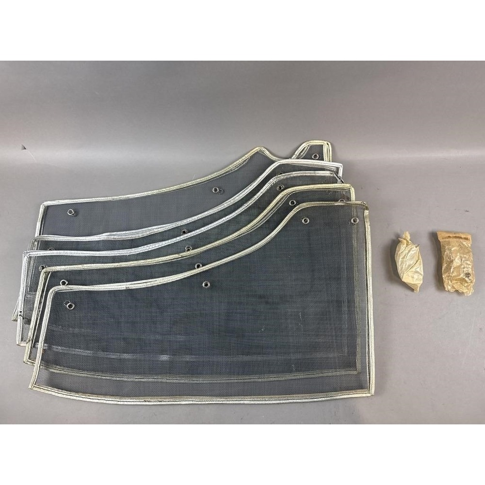 1938 Chevrolet Grille Bug Screens Mesh Lot of 5 Vintage Accessory